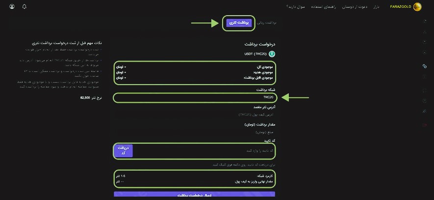 برداشت فرازگلد